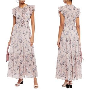 Maje Floral Maxi Dress